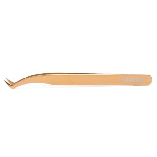 Light Gold tweezers V7G 1 Starry lashes